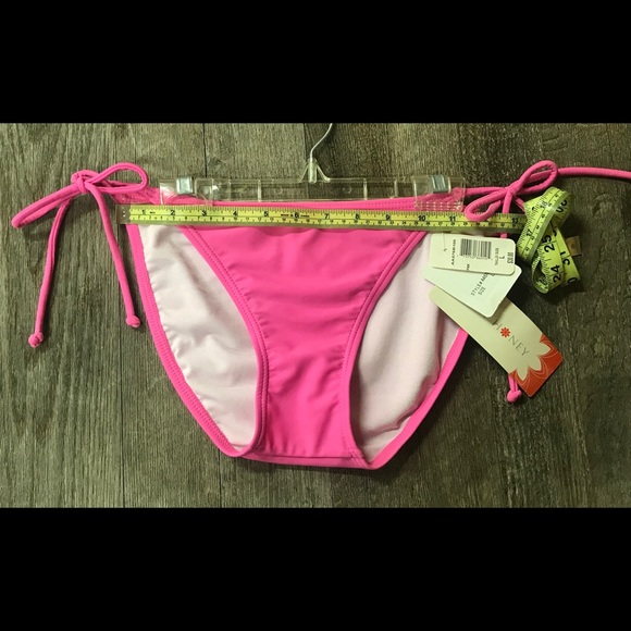 NWT Large Hot Pink Adjustable Bikini Bottoms - Picture 2 of 5